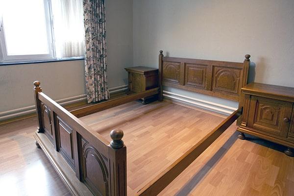 our pricing for bed frame removal varies based on the size and location of the bed frame